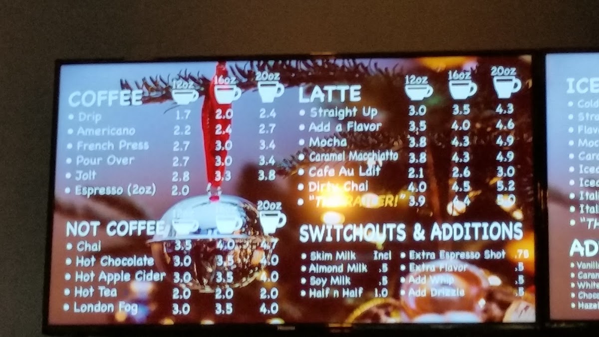 Menu Norm's Coffee Bar-1